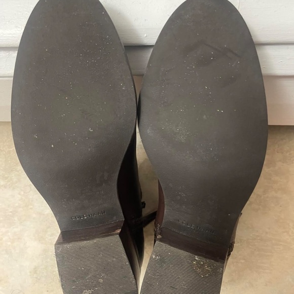Cole Haan Women’s Hayes Flat Ankle Bootie in dark brown 9.5 - Picture 8 of 10